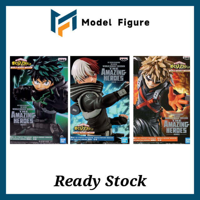 FIGURA IZUKU MIDORIYA (DEKU) MY HERO ACADEMIA WORLD HEROES MISSION 17881 - Faz a Boa