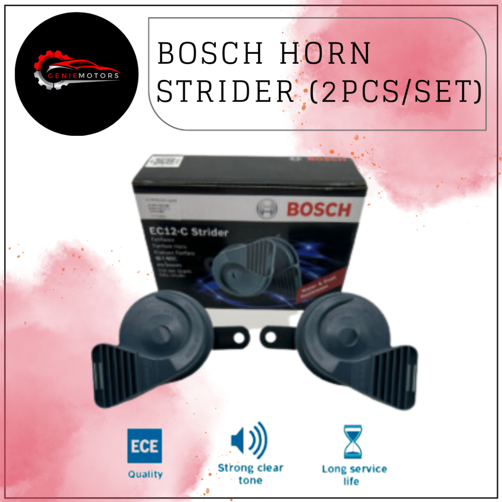 แตรรถยนต์ 12V BOSCH BM HORN MYVI ALZA VIVA ARUZ ATIVA WIRA ISWARA WAJA