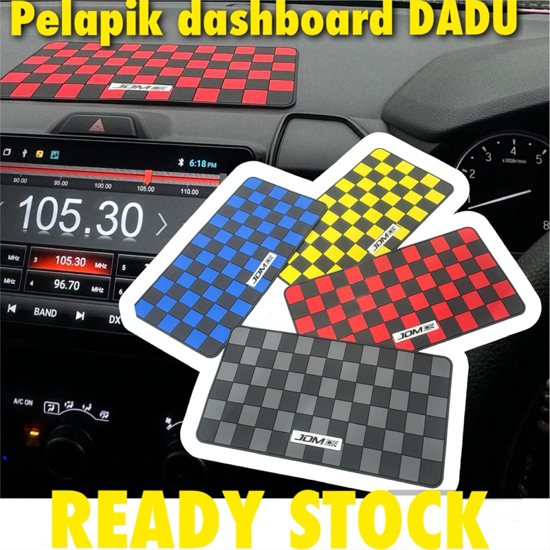 Jdm dadu แผ่นแดชบอร์ด กันลื่น สําหรับวางโทรศัพท์มือถือ | Shopee Thailand
