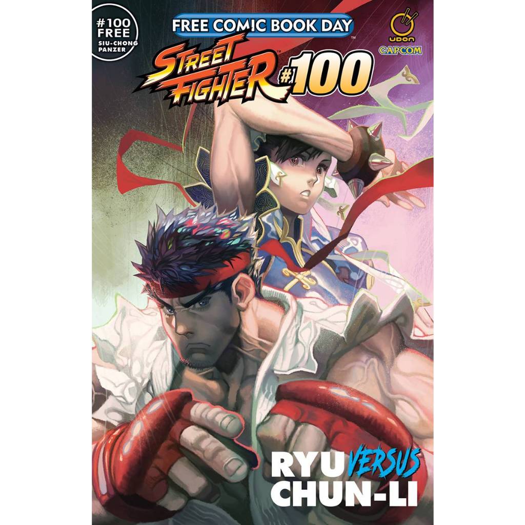 Fcbd 2020 STREET FIGHTER 100 RYU VS CHUN-LI COMICS | Shopee Thailand