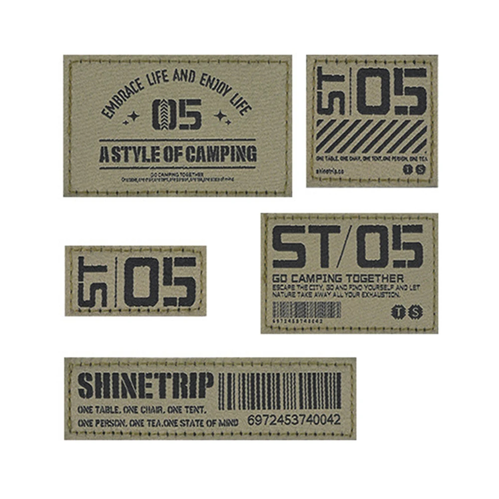 Campboost SHINETRIP DIY ยุทธวิธีสไตล ์ Velcro Patch ยุทธวิธี 05 Camping ...