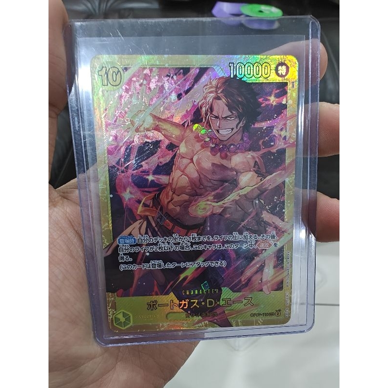 วันพีช OPTCG OP07-119 SEC Ace | Shopee Thailand