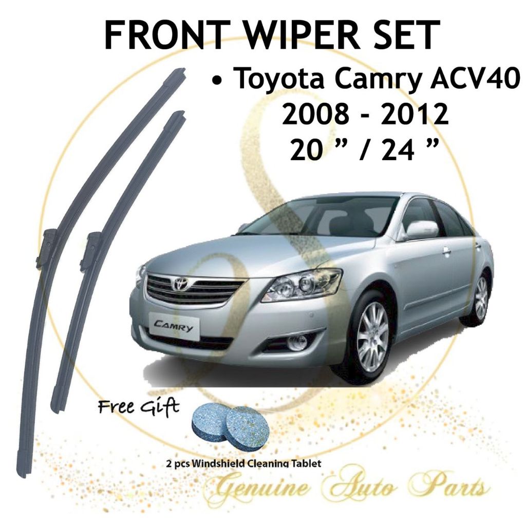 2008 Camry Wiper Blade Sizenull