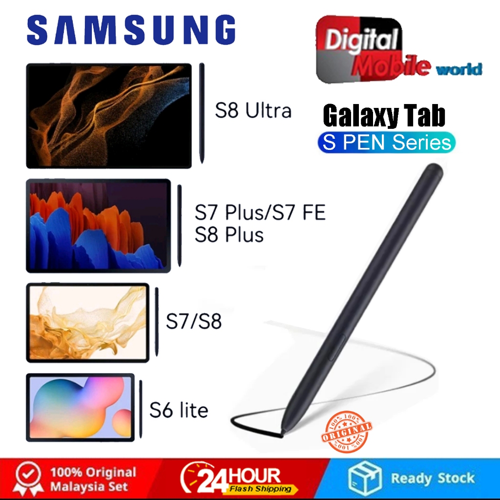 ปากกาสไตลัส สําหรับแท็บเล็ต Samsung Stylus S Pen Tab S6 Lite S7 FE S7