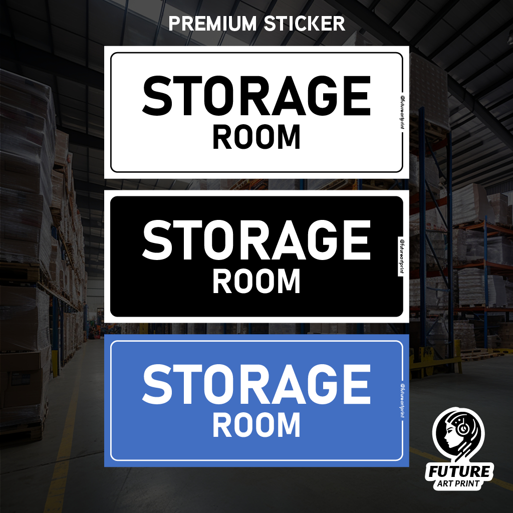 ห้องเก็บของ. Stor Store โกดัง Repository ป้ายป้ายสติ๊กเกอร์พรีเมี่ยม ...