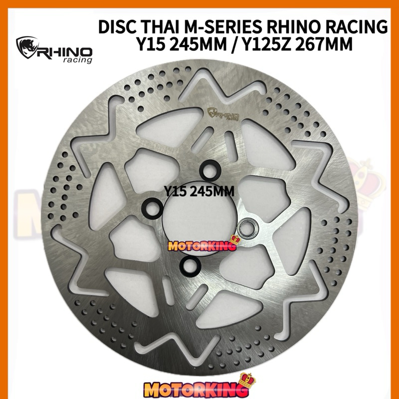 Disk VIRAL RHINO RACING DISC THAI M-SERIES YAMAHA Y15 245MM DEPAN Y125Z ...