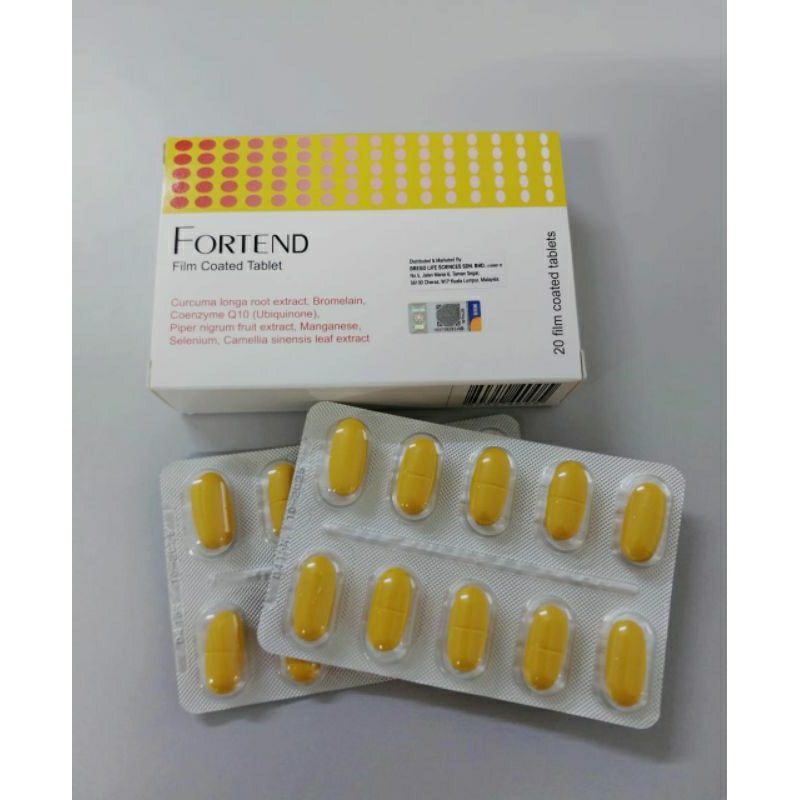 Exp 96926 Fortend 20 ควบคุมการอักเสบซ่อมเอ็นปกป้องเอ็น ECM | Shopee ...