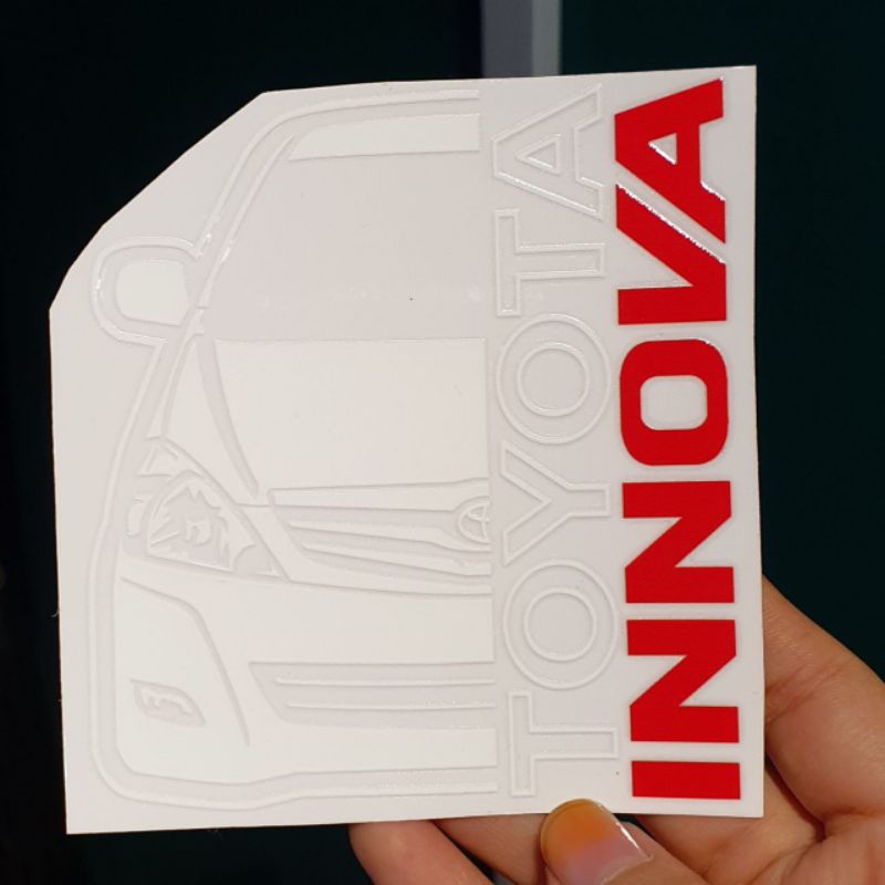สติกเกอร์ INNOVA UV STICKER KERETA | Shopee Thailand