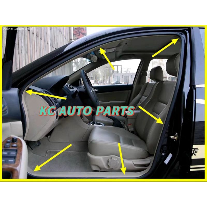 Ford Ranger 2000 ถึง 2021 ประตู BODY INNER Rubber GETAH Weatherstrip ...