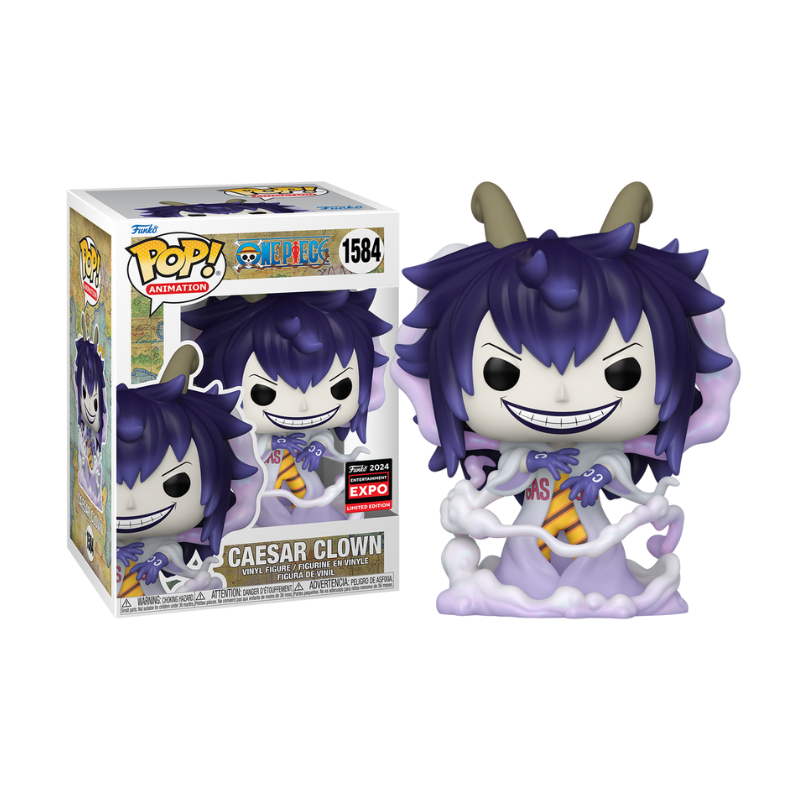 FUNKO POP ONE Piece Caesar Clown 1584 Chicago Comic Con 2024 EUR 149,92 - FR