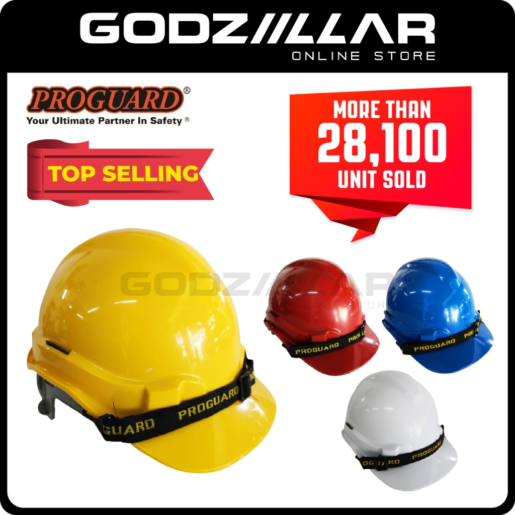 Proguard Safety Helmet Sirim Certified Yellow/White/Blue/Red HG1-PHSL ...