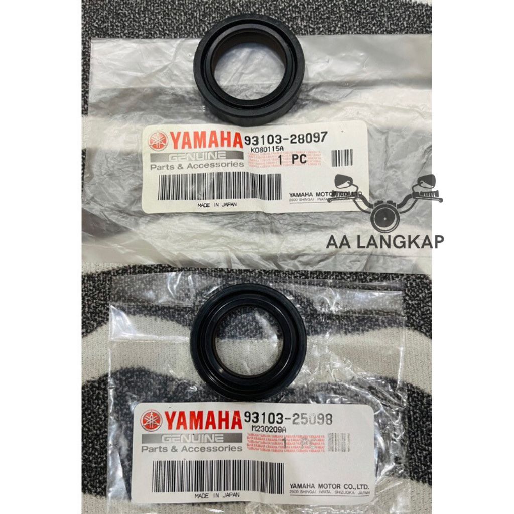 (93103-28097 / 93103-25098) Yamaha RXZ Mili Catalister Y125ZR ซีล ...