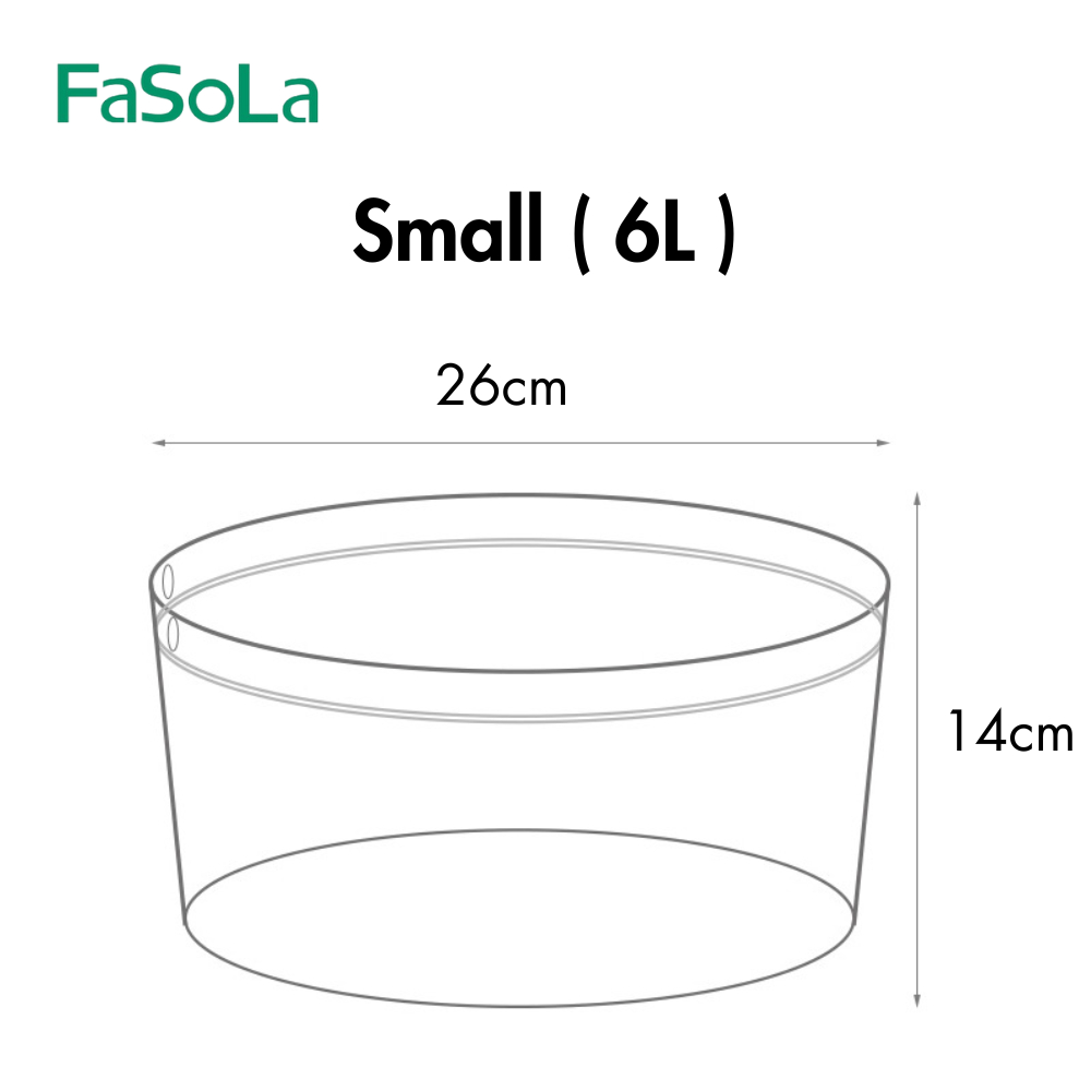 Fasola Travel อ่างล้างหน้าถังน้ําแบบพกพาวัสดุ PVC พับและน้ําหนักเบา ...