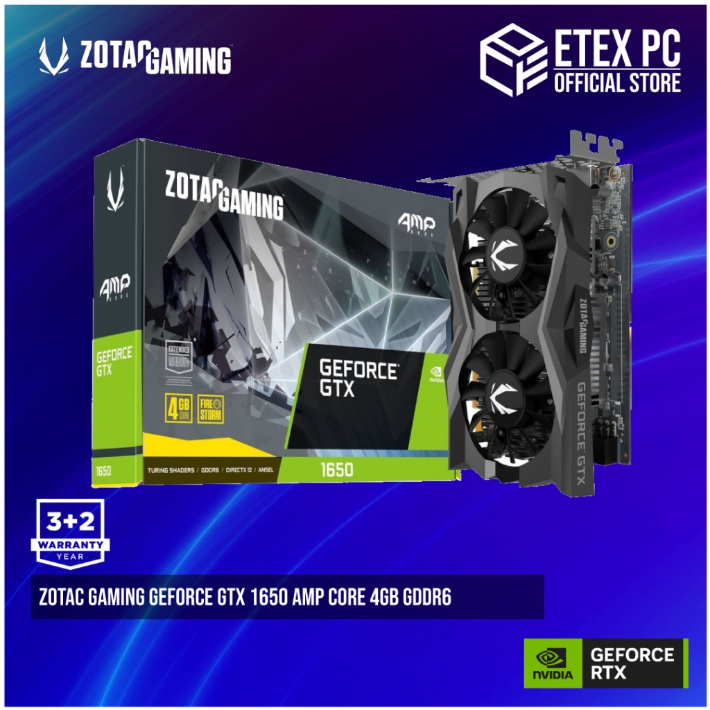 Gtx 1650 Amp Graphics Card Geforce Gtx 1650 Amp Zotac Gaming