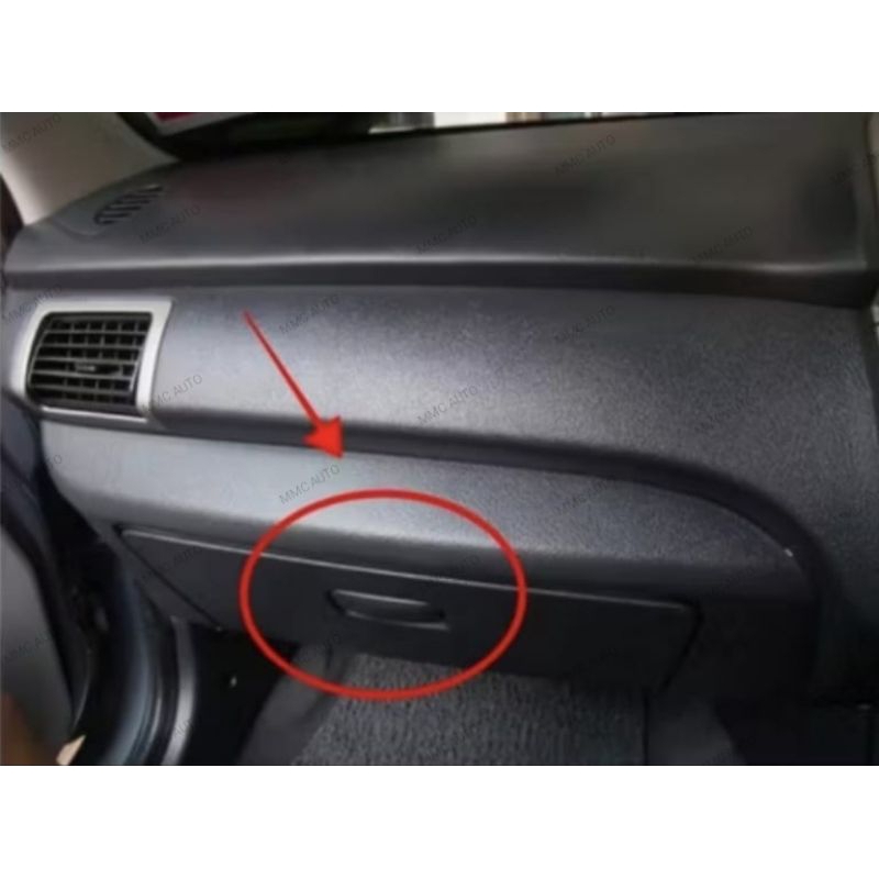 *Proton Persona , Gen2 2005-2015 Glove Box Lock Handle (ดํา, เทา ...