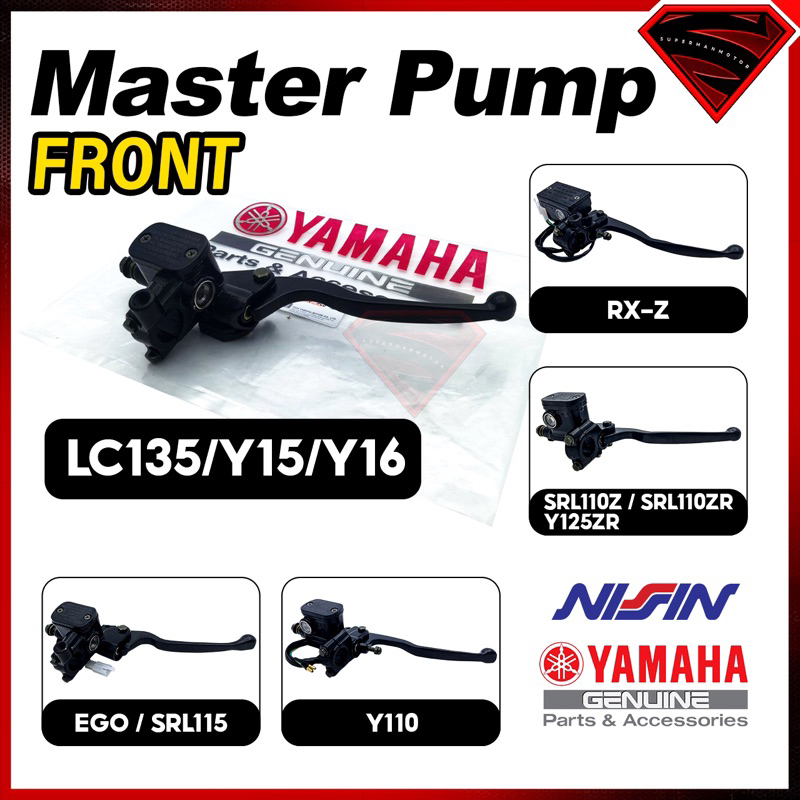 MASTER PUMP Y15 Y16 LC135 SRL 110 SRL115 Y110 Y125 Y125Z RXZ WAVE 125 ...
