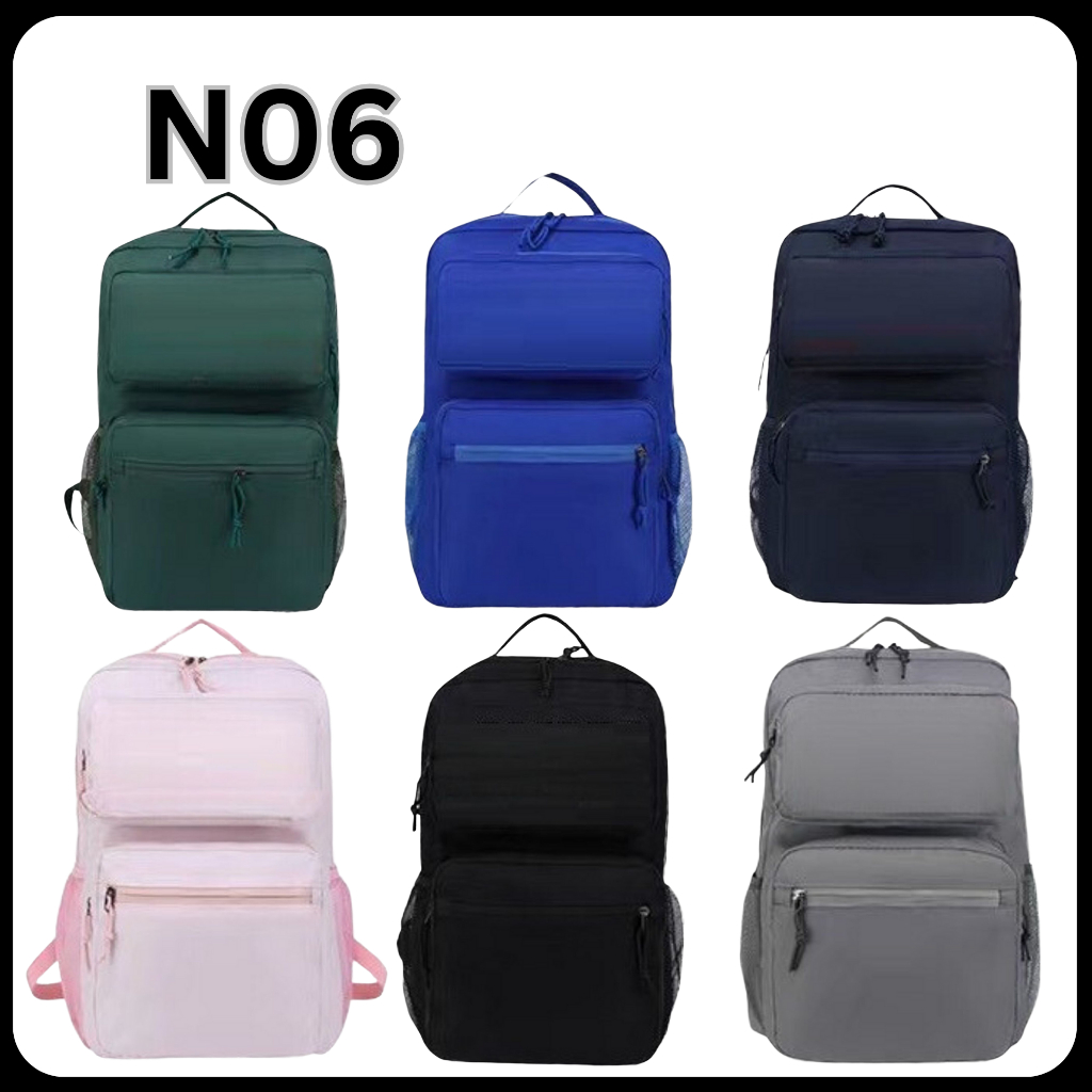 N06 Korea Backpack คุณภาพสูง ( Beg Sekolah / School Bag / Beg Galas ...