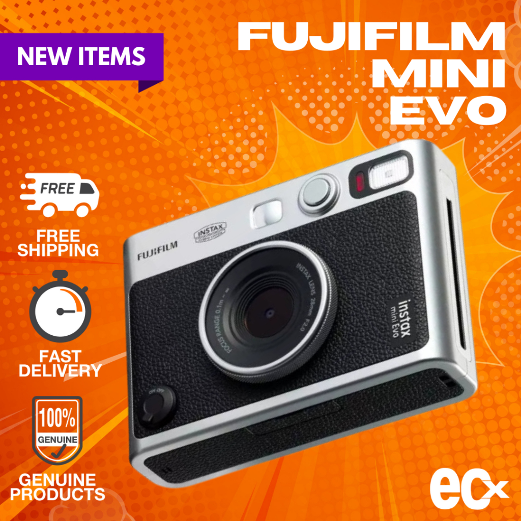Fujifilm mini EVO INSTAX กล้องฟิล์มทันที มินิ EVO ไฮบริด กล้องทันที ...