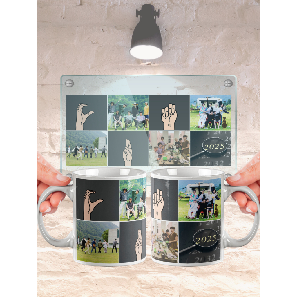 [MG231201] แก้วน้ํา ลาย SEE YOU IN 2025 BTS Shopee Thailand