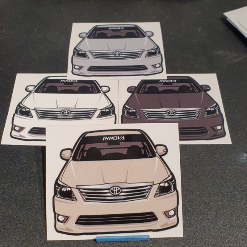 สติกเกอร์ INNOVA UV STICKER KERETA | Shopee Thailand