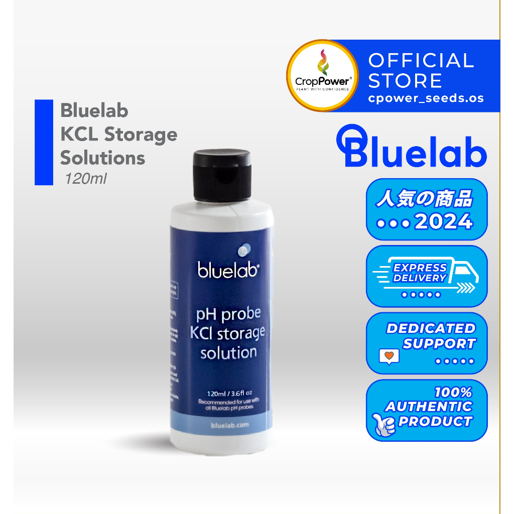 Bluelab โพรบ PH PROBE KCL STORAGE SOLUTION 120 มล. Shopee Thailand