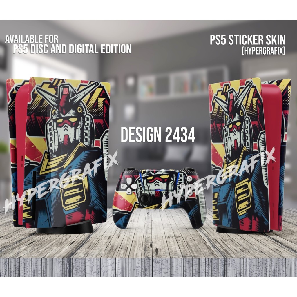 สติกเกอร์ PS5 PLAYSTATION 5 STICKER SKIN DECAL 2434 | Shopee Thailand