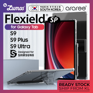 Araree Flexield SP Samsung Galaxy Tab S9 / S9 Plus / S9 Ultra ขาตั้งควบคุมมุม การป้องกันเต็มรูปแบบ