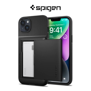 Spigen iPhone 14 Plus เคส / iPhone 15 Plus เคส บาง เกราะ ช่องใส่การ์ด CS