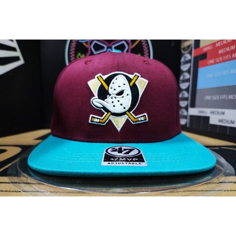Casquette Snapback '47 Anaheim Mighty Ducks – NHL, Noir, Taille Unique (état D'occasion)