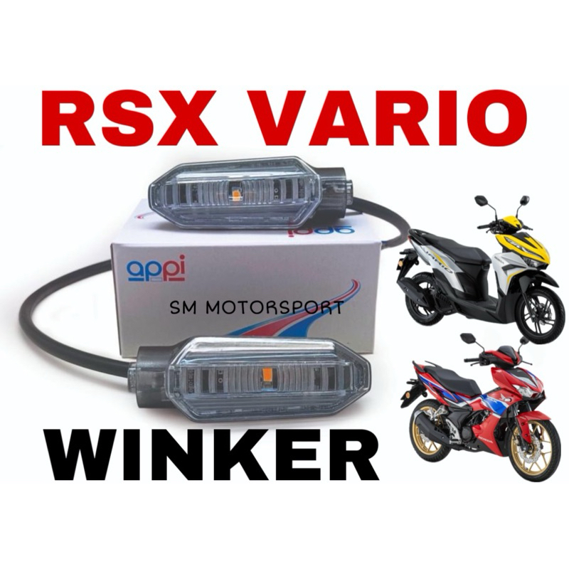 Rsx-150 VARIO-150 FRONT&REAR WINKER SIGNAL LED โคมไฟ APPI OEM คุณภาพสูง ...