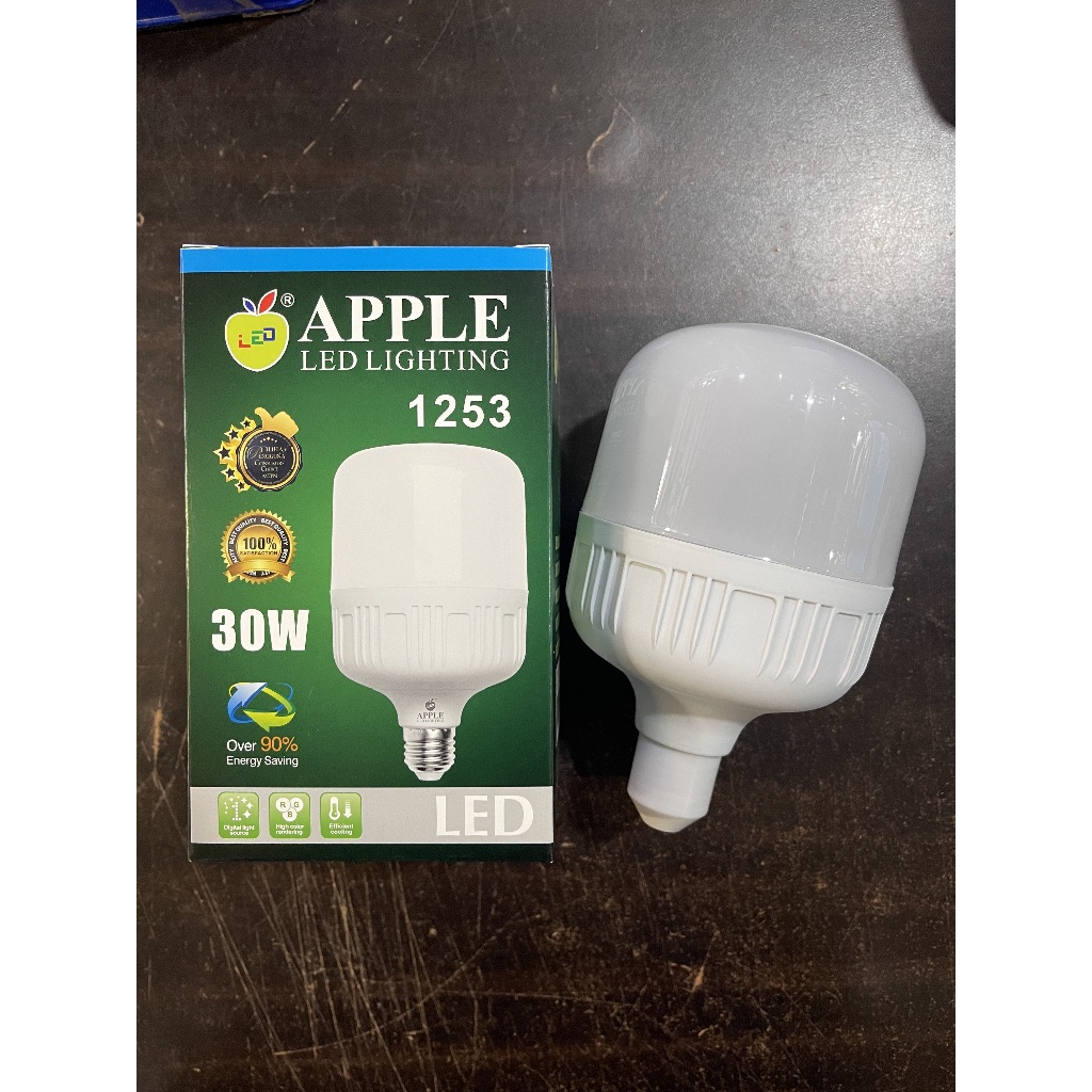 Apple 30W LED Bulb / Bulb Cerah / Bulb Pasar Malam / Car Porch | Shopee ...