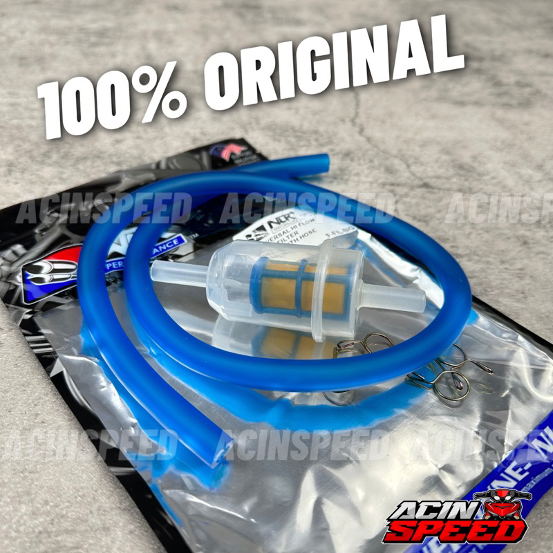 NLK PERFORMANCE BIG PETROL FILTER FUEL FILTER BESAR KECIK พร้อมชุดท่อ ...