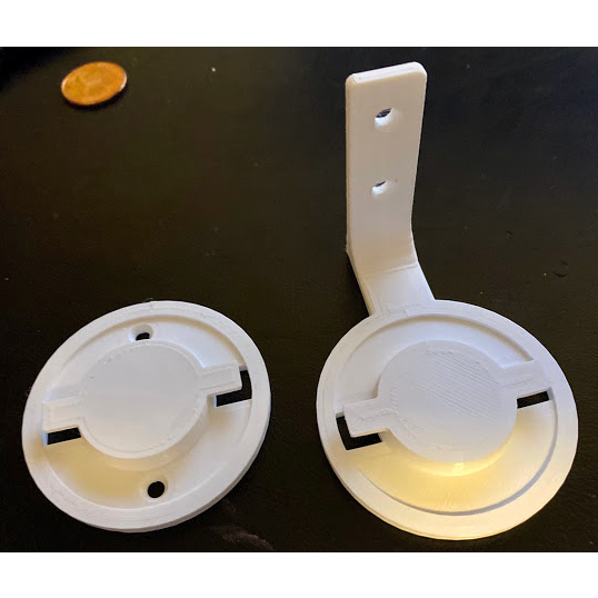 Lot De 2 Supports Muraux Pour Caméra TP-Link Tapo - Réglable 360° - Blanc