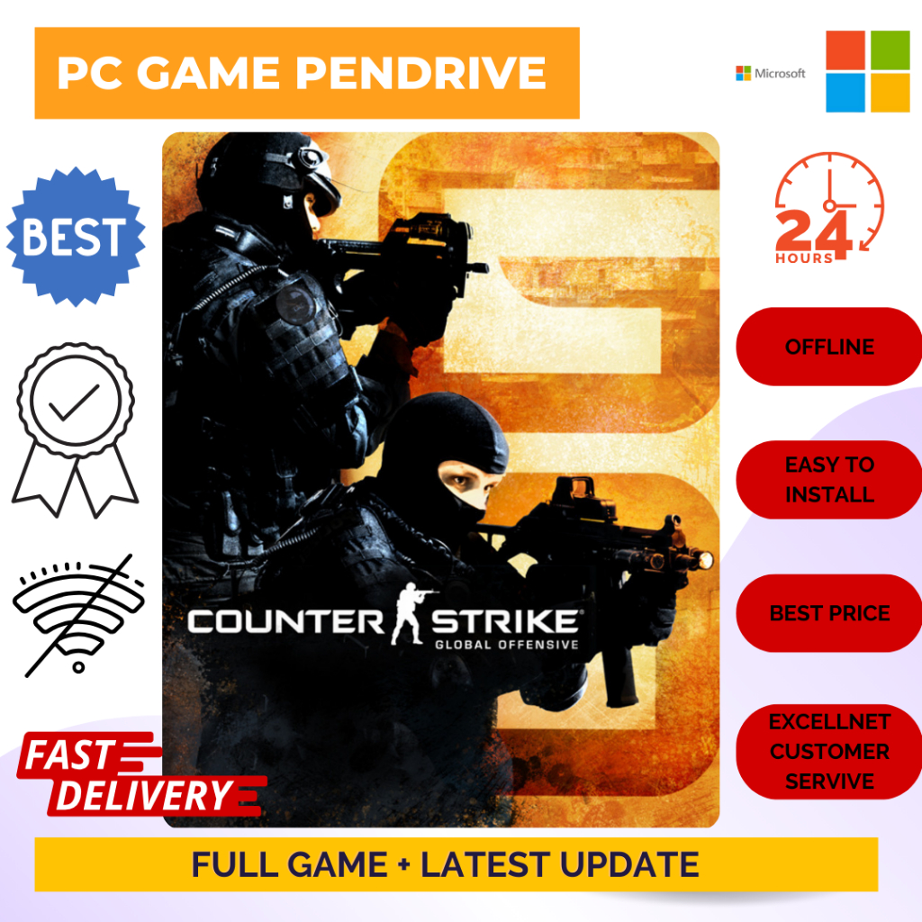 เคาน์เตอร์ Strike Global Offensive (CS:GO) - Offline [ Pendrive 32 GB ...