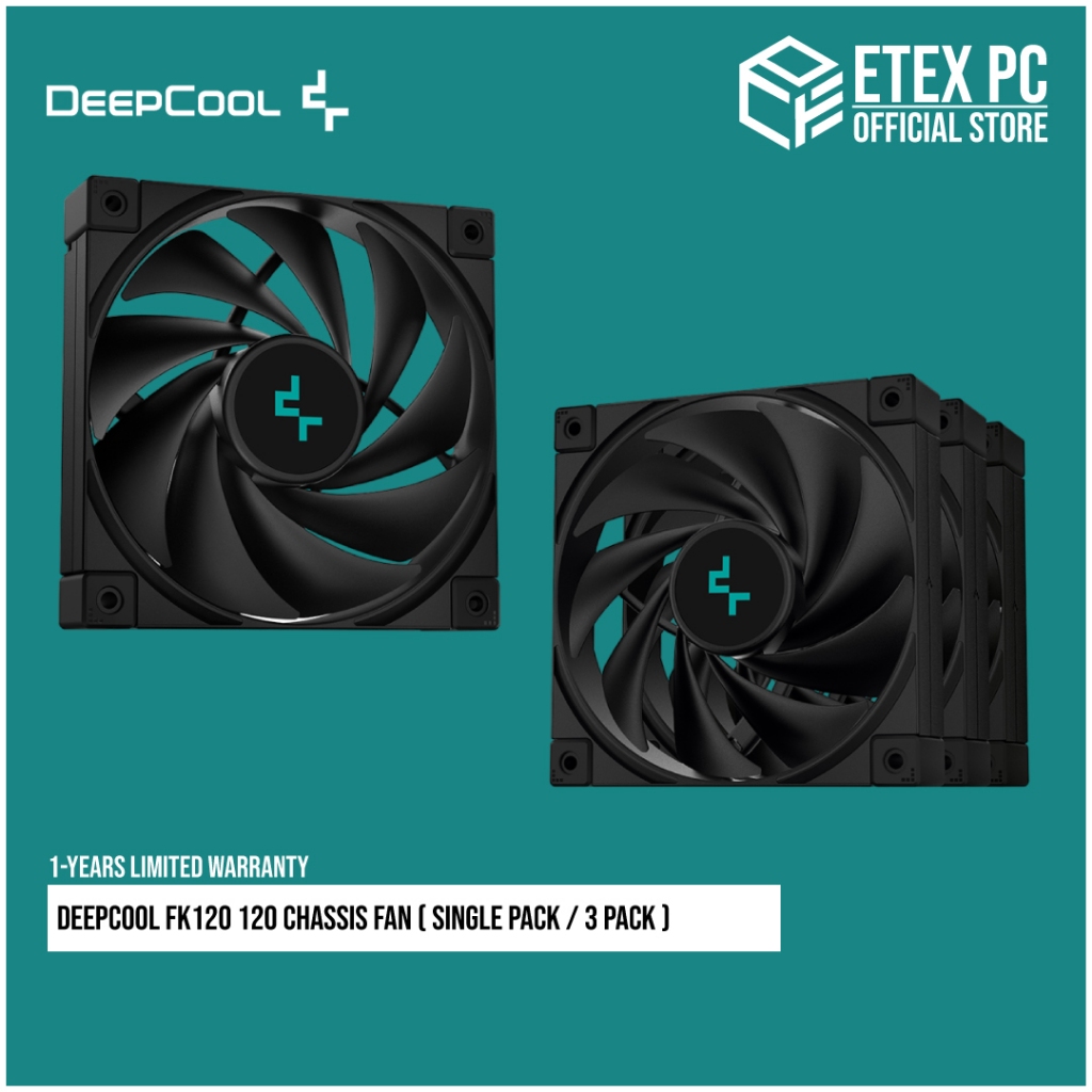Deepcool Fk120 120 พัดลมโครง (แพ็คเดี่ยว / 3 แพ็ค) | Shopee Thailand