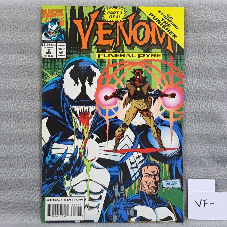 พิษ: Funeral Pyre 3 (Marvel Comics) FINAL Issue (Carn Potts, Tom Lyle ...