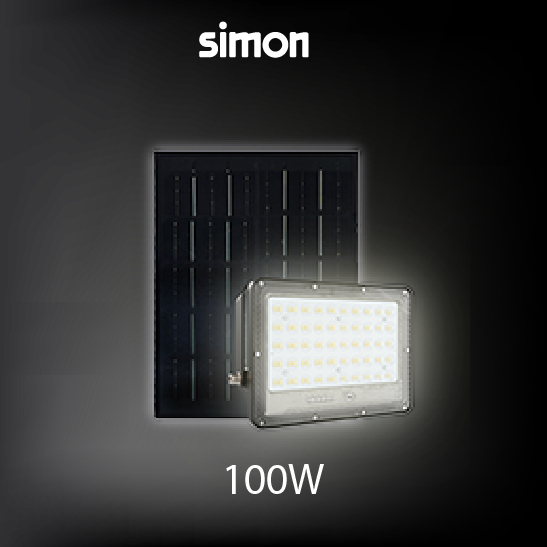 รับประกัน 1 ปี SIMON SFL39 ไฟ LED น ้ ําท ่ วมพลังงานแสงอาทิตย ์ 50W ...