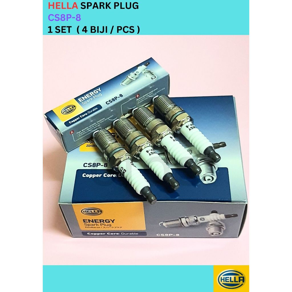 หัวเทียน HELLA Saga BLM FL FLX / Waja Campro / Exora CPS / Preve CPS ...