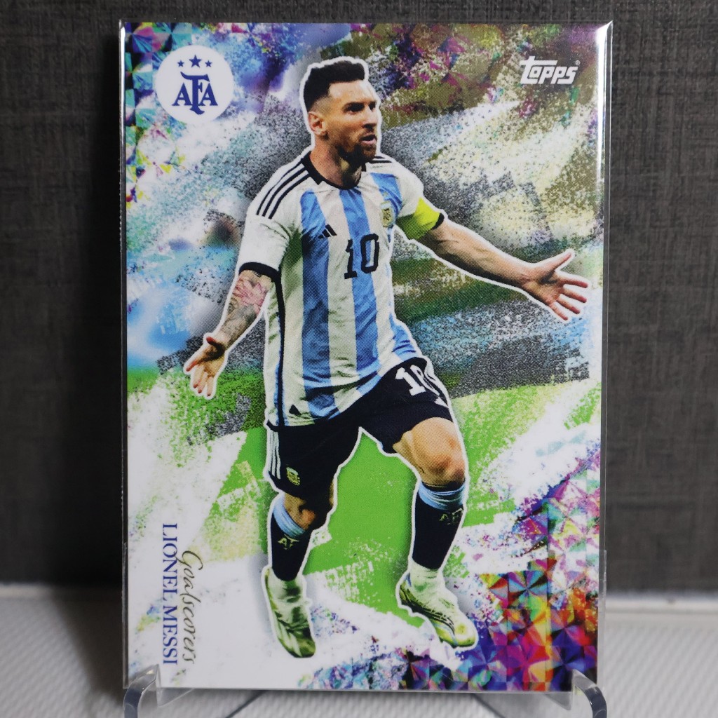 Lionel Messi Topps Goalscorer Limited Edition การ์ดบาร์เซโลนา ...