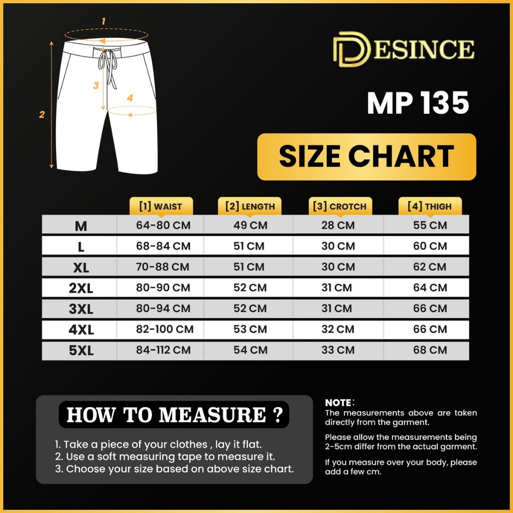 desince-กางเกงคาร์โก้-ขาสั้น-ลําลอง-มีหลายกระเป๋า-สําหรับผู้ชาย-pendek-lelaki-mp-135