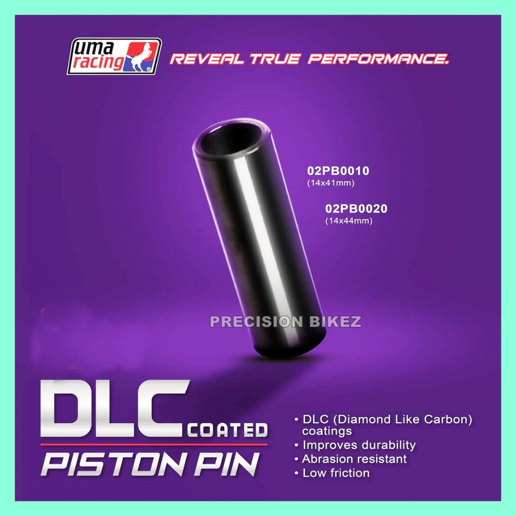 UMA RACING Uma ลูกสูบแข่งรถ DLC PISTON PIN LC135 / Y15ZR / FZ150 YAMAHA