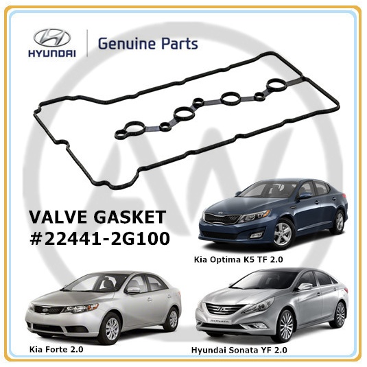 ปะเก็นซีลวาล์วเครื่องยนต์ สําหรับ Hyundai Sonata YF 2.0 2.4 THETA II ...