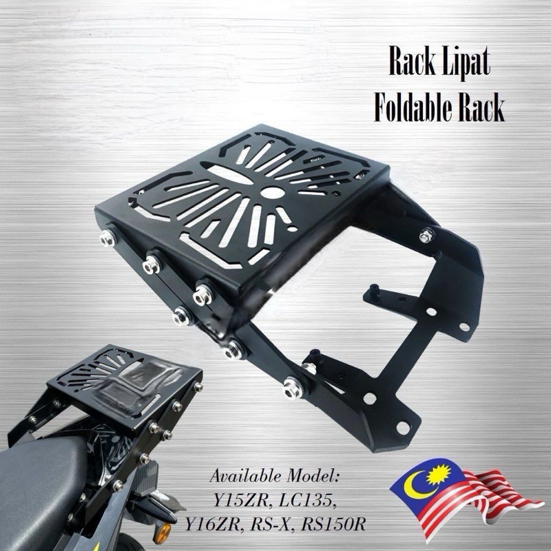 Y15 Y16 RS150 LC135 V1-V8 EX5 125Z พับปรับ Heavy Duty Top กล่อง Givi ...