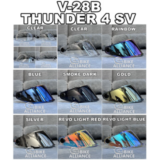 หมวกกันน็อค VISOR สีรุ้ง สําหรับ THUNDER 4 SV V-28B