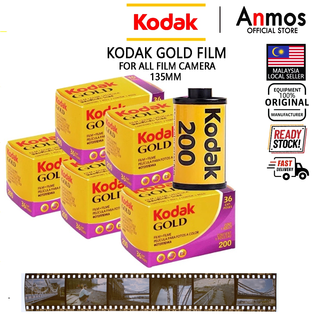 Kodak GOLD 200 ฟิล์มลบสี (ฟิล์มม้วน 35 มม.) เวอร์ชัน LATERTS ใหม่อย่าง ...