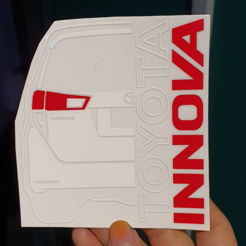 สติกเกอร์ INNOVA UV STICKER KERETA | Shopee Thailand