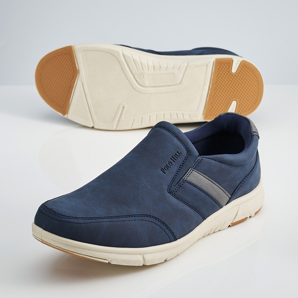 Polo HILL Men Slip On Comfort Shoes PMSL MS4084 Shopee Thailand