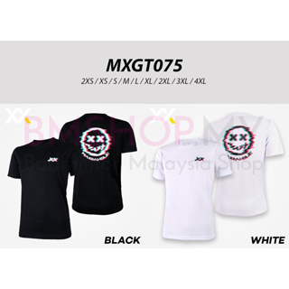 Maxx เสื้อยืด ลายกราฟฟิกโลโก้ MXGT075 Glitch Error 2 สี