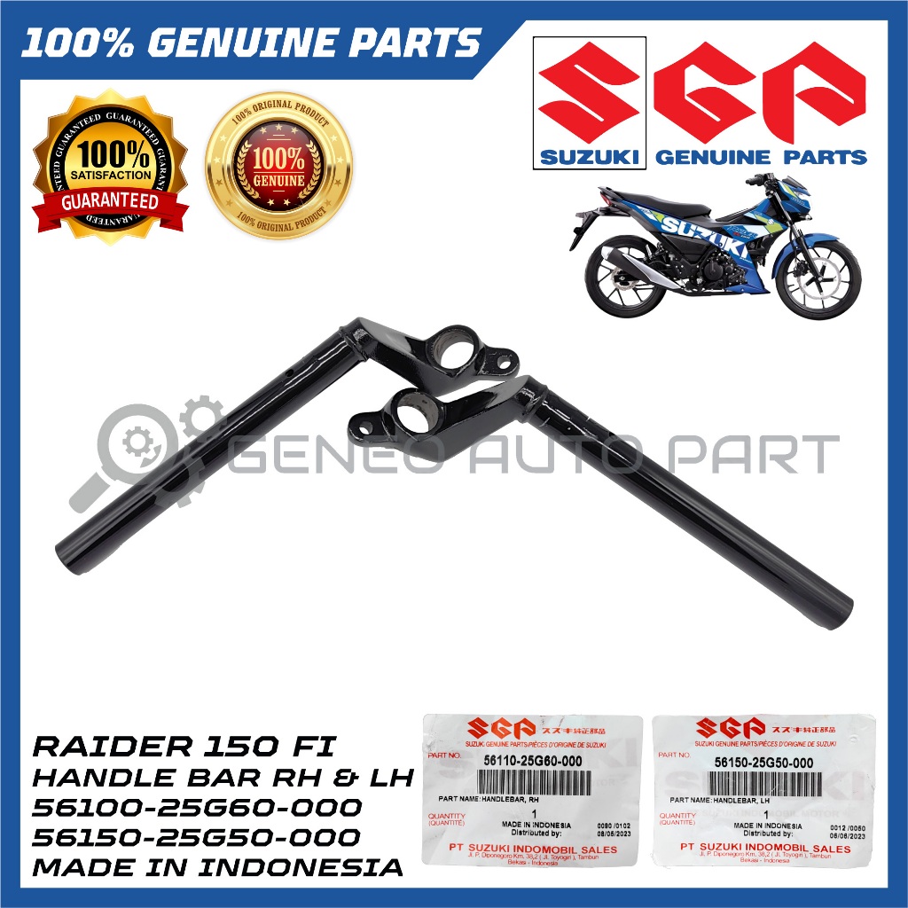Suzuki RAIDER 150 FI FUEL INJECTION HANDLE BAR HANDLEBAR [56110-25G60 ...