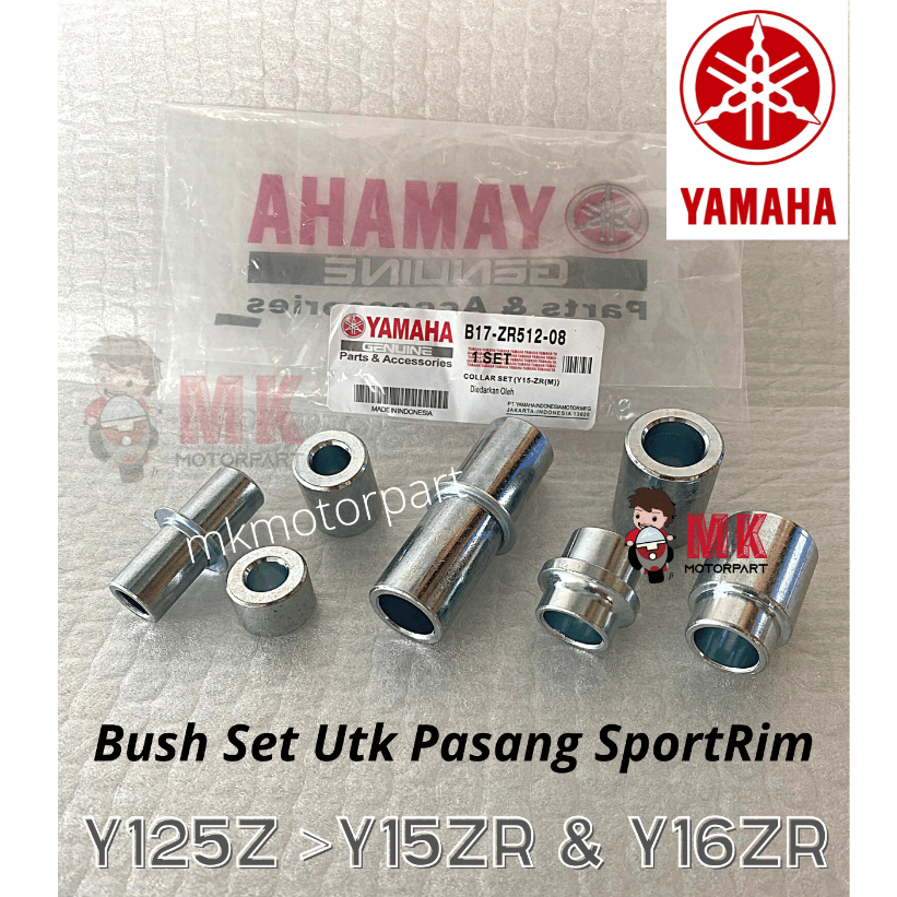 (7 ชิ้น) BUSH COLLAR ชุดสําหรับ Y15zR Y16zR Pasang Sport Rim Y125zR ...